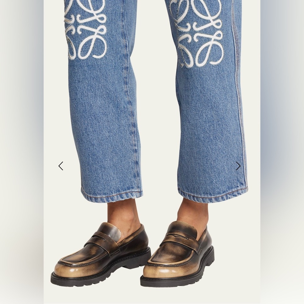 Loewe Blaze Casual Penny Loafer NWT 36